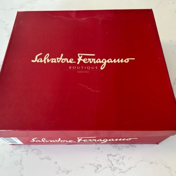 Salvatore Ferragamo Black Patent Nero Kid Boot - Picture 7 of 7